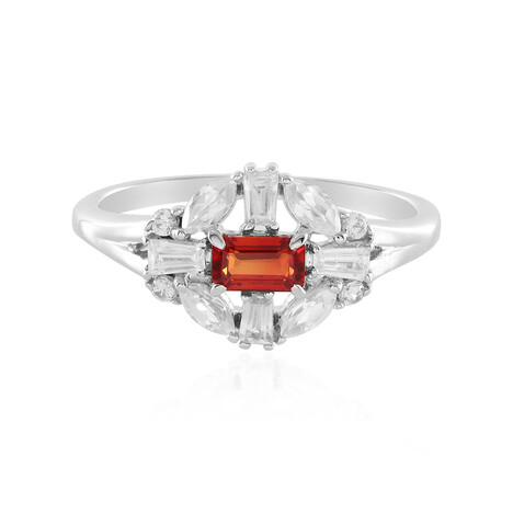 Anello in argento con Rubino Tanzania