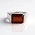 Anello in argento con Granato Essonite (de Melo Essence)