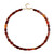 Carnelian Silver Necklace