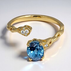Anello in oro con Zircone Ratanakiri