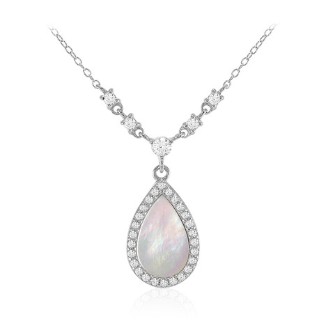 Collana in argento con Madreperla