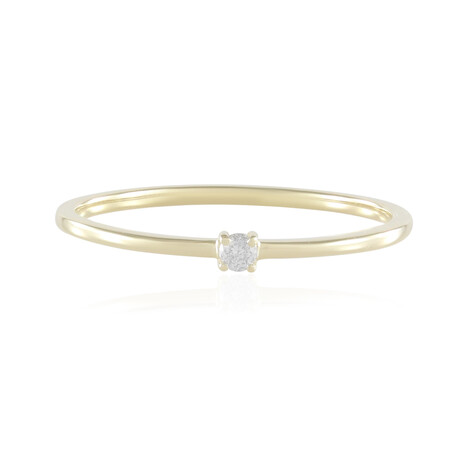 Bague en or et Diamant I3 (H) (de Melo Gold)