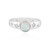 Anillo en plata con Ópalo de Welo