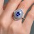 Bague en or et Tanzanite AAA (CIRARI)