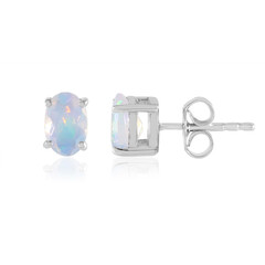 Welo Opal Silver Earrings