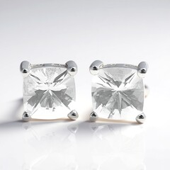 Orecchini in argento con Danburite