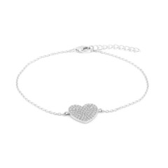 Bracelet en argent et Zircon
