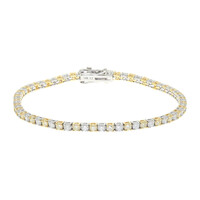 Bracelet en or et Diamant SI2 jaune (CIRARI)