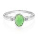 Bague en argent et Chrysoprase impériale