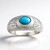 Anello in argento con Turchese (MONOSONO COLLECTION)