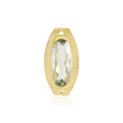 Ciondolo in argento con Ametista Verde (MONOSONO COLLECTION)