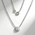 Collana in argento con Topazio Bianco