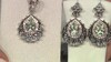 Pendientes en plata con Amatista verde (Dallas Prince Designs)