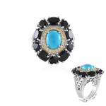 Sleeping Beauty Turquoise Silver Ring (Dallas Prince Designs)