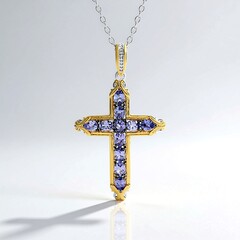 Collana in argento con Tanzanite (Gems en Vogue)