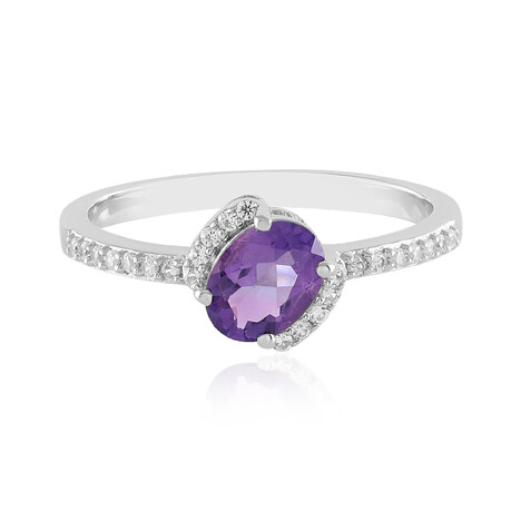 Marokkanischer Amethyst-Silberring