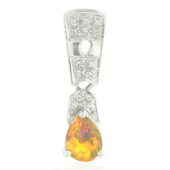 Welo-Opal-Silberanhänger