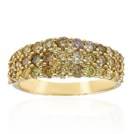 Bague en or et Diamant fancy SI2 (CIRARI)