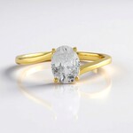 Anello in argento con Zircone (Adela Silber)
