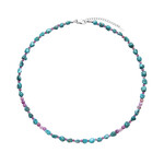 Collar en plata con Turquesa