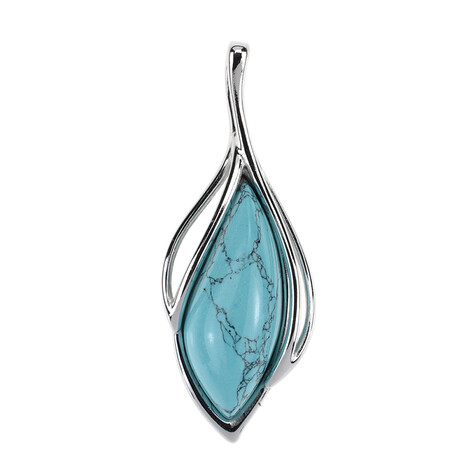 Pendentif en argent et Turquoise (dagen)