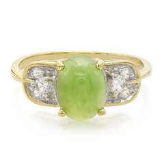 Imperial Chrysoprase Silver Ring