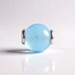 Ciondolo in argento con Acquamarina Brasiliana (MONOSONO COLLECTION)