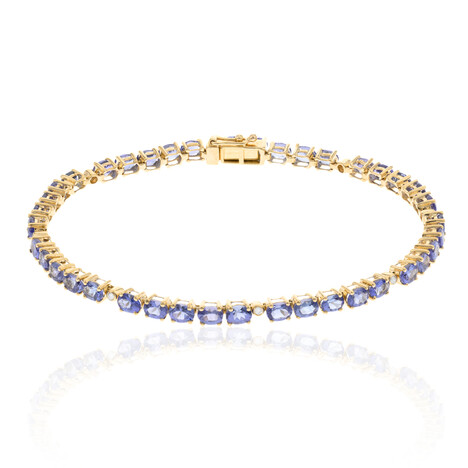 Bracciale in oro con Tanzanite AAA