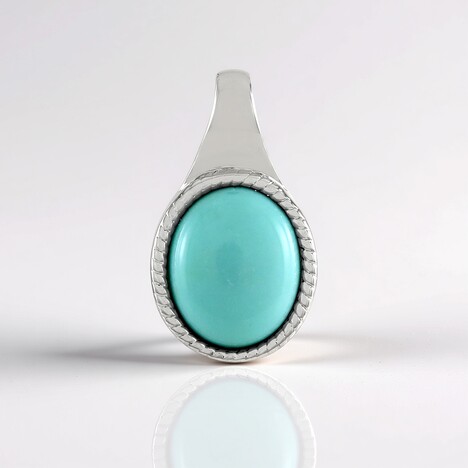 Pendentif en argent et Turquoise de Campitos (Faszination Türkis)