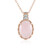 Collier en argent et Morganite du Brésil (Gems en Vogue)