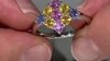 Anillo en plata con Zafiro de Ceilán rosa
