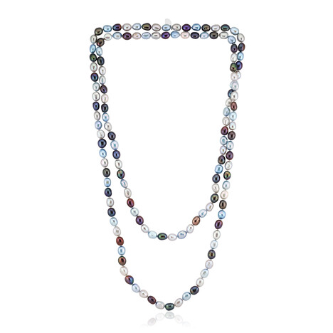 Mystic Freshwater Pearl Silver Necklace (TPC)