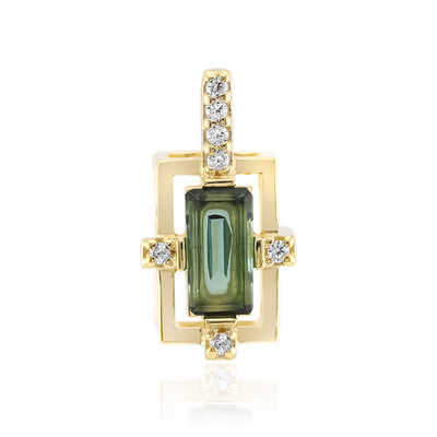 Ciondolo in argento con Indicolite (Adela Silber)