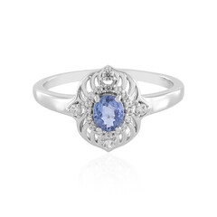 Anello in argento con Zaffiro Ceylon Blu