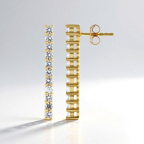Orecchini in argento con Zircone