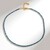 Collana in argento con Diamante Blu