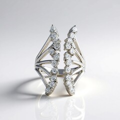Anello in argento con Zircone