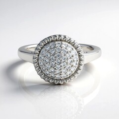 Anello in argento con Zircone