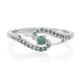 Bague en argent et Diamant fantaisie