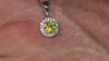 Colgante en plata con Esfena