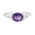 Marokkanischer Amethyst-Silberring