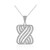 Collar en plata con Diamante I3 (I)