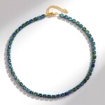 Collana in argento con Ematite
