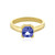 Bague en argent et Tanzanite