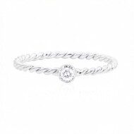 Anillo en oro con Diamante SI2 (G)  (Annette)