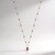 Collana in argento con Ametista (KM by Juwelo)