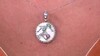 Pendentif en argent et Nacre (Desert Chic)