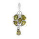 Pendentif en argent et Tourmaline cuprifère