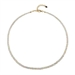 Collana in argento con Opale di Welo
