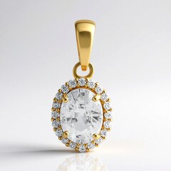 Pendentif en argent et Zircon